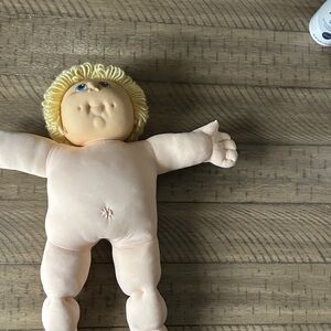 Adorable Blonde Plush Doll